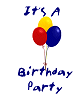 Birthday Party Invitation: It's a birthday party
