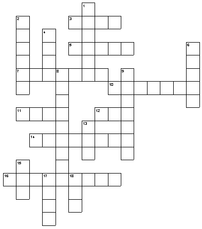 Picture Crossword Puzzle