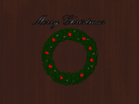 Wreath Christmas Wallpaper image