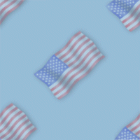 American Flag Wallpaper image for Tiled Display